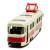 Металлический трамвай 1:87 «Tatra T3SU» XL80188-6L, 18,5 см., инерционный, звук, свет / Красный