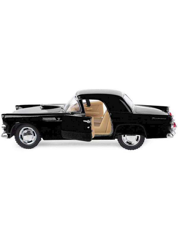 Машинка металлическая Kinsmart 1:36 «1955 Ford Thunderbird» KT5319D инерционная / Черный