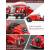 Машинка металлическая Che Zhi 1:32 «Audi Wanderer W25K Roadster» CZ34-1, инерционная, свет, звук, в коробке / Красный