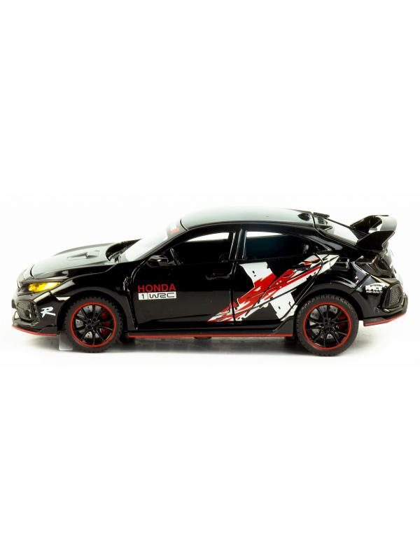 Металлическая машинка Jiaye Model 1:32 «Honda Civic Type R» 32571, 15 см., звук, свет, инерционная / Микс