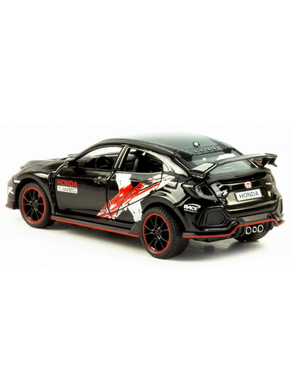 Металлическая машинка Jiaye Model 1:32 «Honda Civic Type R» 32571, 15 см., звук, свет, инерционная / Микс