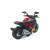 Металлический мотоцикл Ming Ying 66 1:14 MY66-M2216 Classic Moto инерционный, свет, звук / Черно-красный