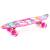 Пенни Борд со светящимися колесами и ручкой для переноски, 60 см. S00524 / Розовый единорог