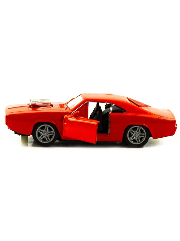 Металлическая машинка 1:32 «Dodge Charger 1970» MQ304-3A, 11,5 см., инерционная, свет и звук / Микс