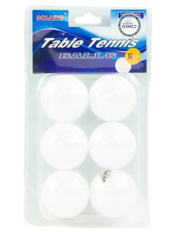 Мячи для настольного тенниса (Пинг-Понга) Bosaite 47040, 40 мм., 3 звезды , 6 шт.  / Микс