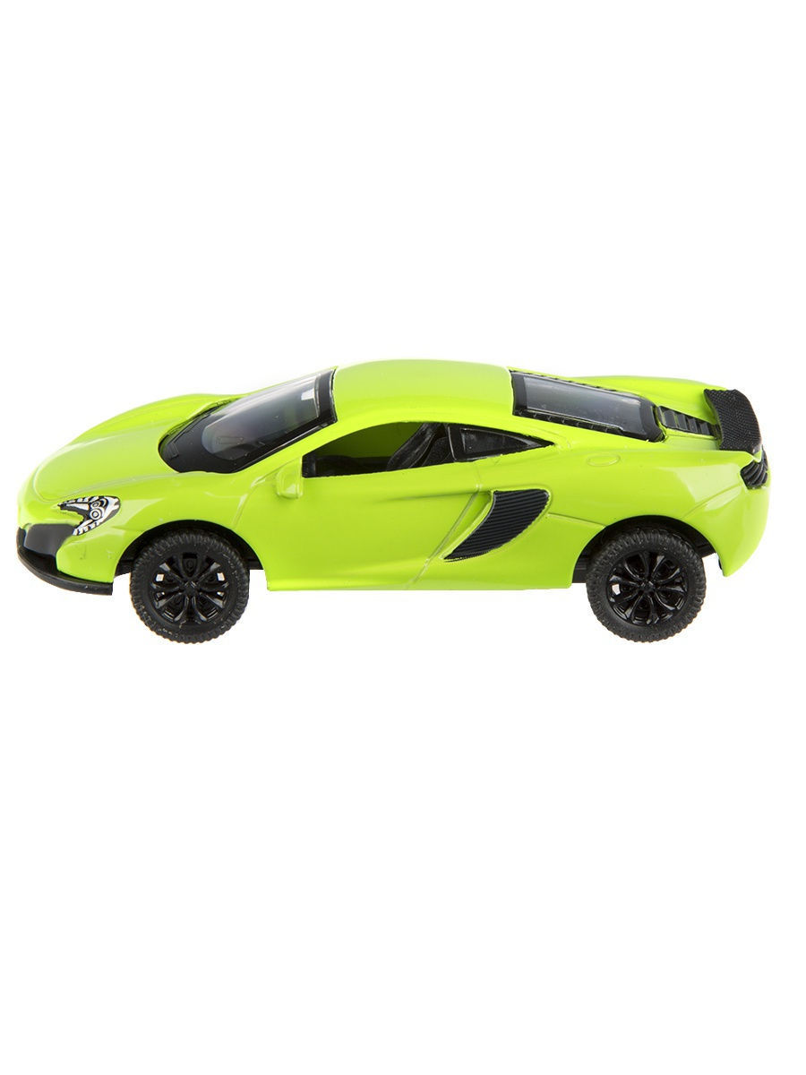 Металлическая машинка Play Smart 1:64 «Mclaren GT» 6590D Автопарк, инерционная / Зеленый