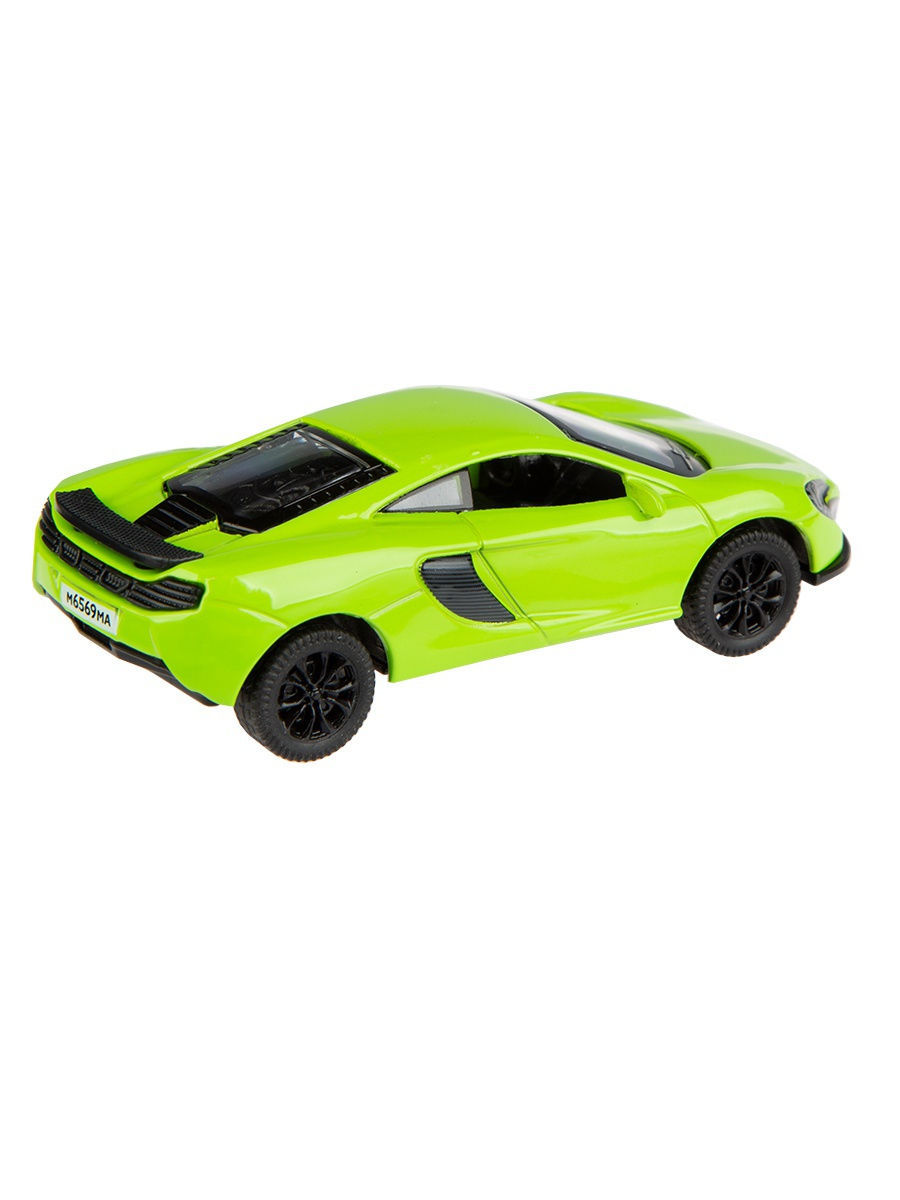 Металлическая машинка Play Smart 1:64 «Mclaren GT» 6590D Автопарк, инерционная / Зеленый