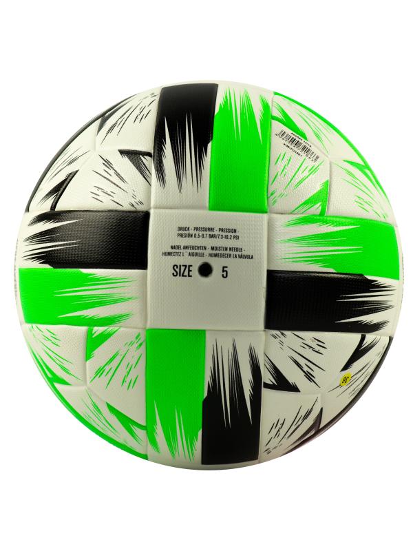 Футбольный мяч «Club World Cup Qatar 2020» F33940, размер 5, 16 панелей / Розово-зеленый