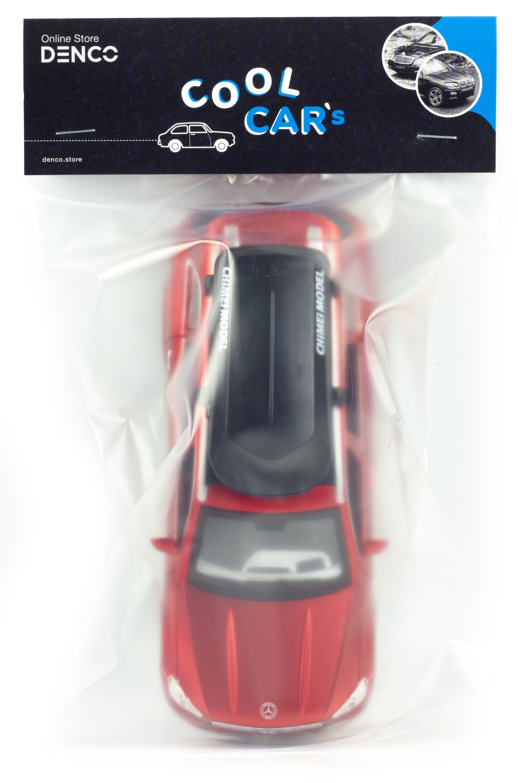 Металлическая машинка ChiMei Model 1:32 «Mercedes-Benz GLS 580» CM304, инерционная, свет, звук / Красный