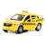 Металлическая машинка 1:32 «Granta: Такси» 185Р-186Р-12D, 12 см., инерционная / Желтый