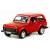 Машинка металлическая Wanbao 1:32 «LADA Niva / ВАЗ 2121 Нива» 633D инерционная, свет, звук / Красный