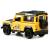 Металлическая машинка Jiaye Model 1:32 «Land Rover Defender 110» 32561, 14.5 см., звук, свет, инерционная / Желтый