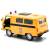 Металлическая машинка 1:32 «Микроавтобус УАЗ Буханка 39625: Служебный» 12 см. 189P-12D, инерционная, свет, звук / Милиция