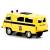 Металлическая машинка 1:32 «Микроавтобус УАЗ Буханка 39625: Служебный» 12 см. 189P-12D, инерционная, свет, звук / Милиция