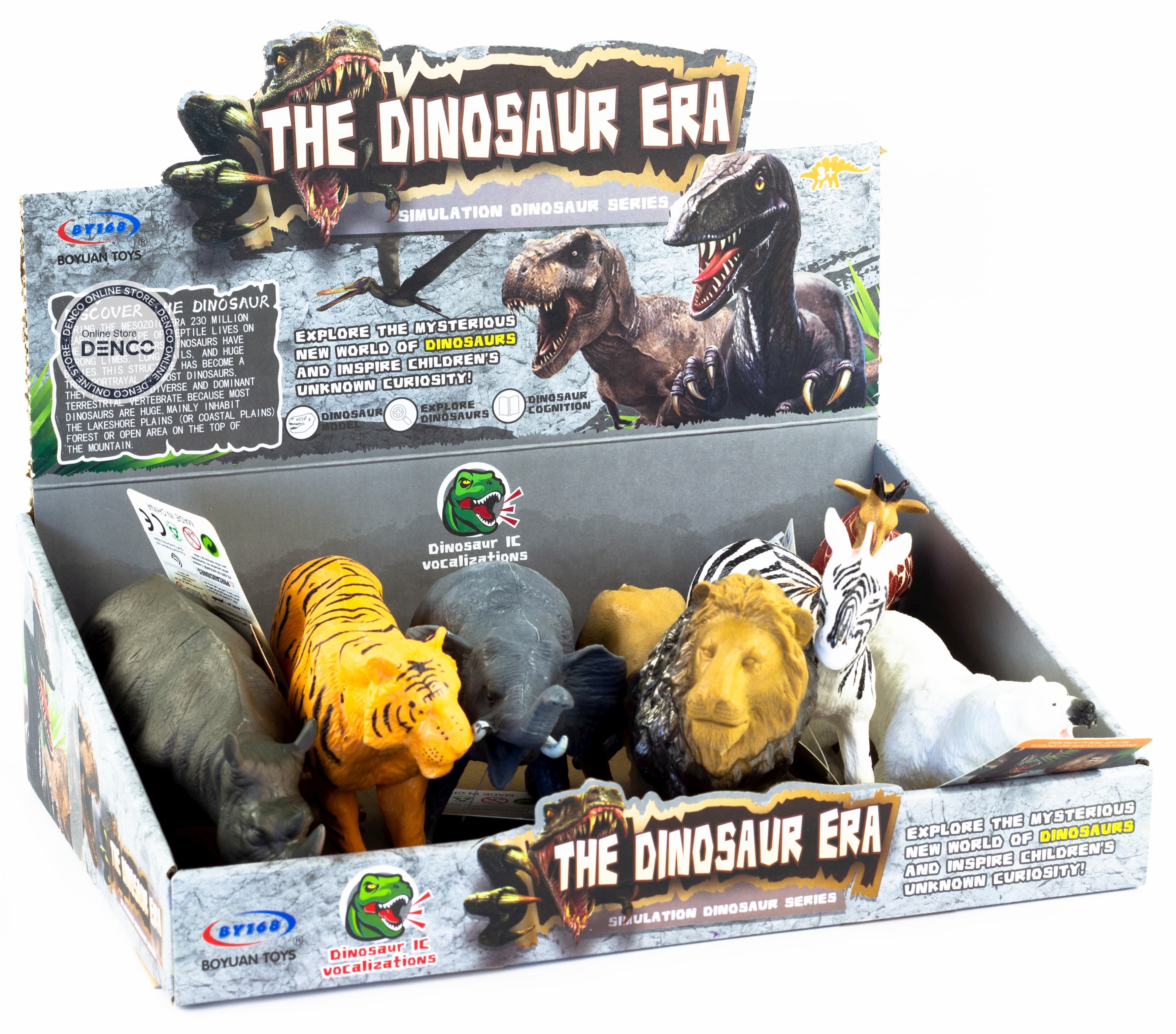 Фигурка дикого животного «‎Слон» The Dinosaur Era, BY168-986 20 см.