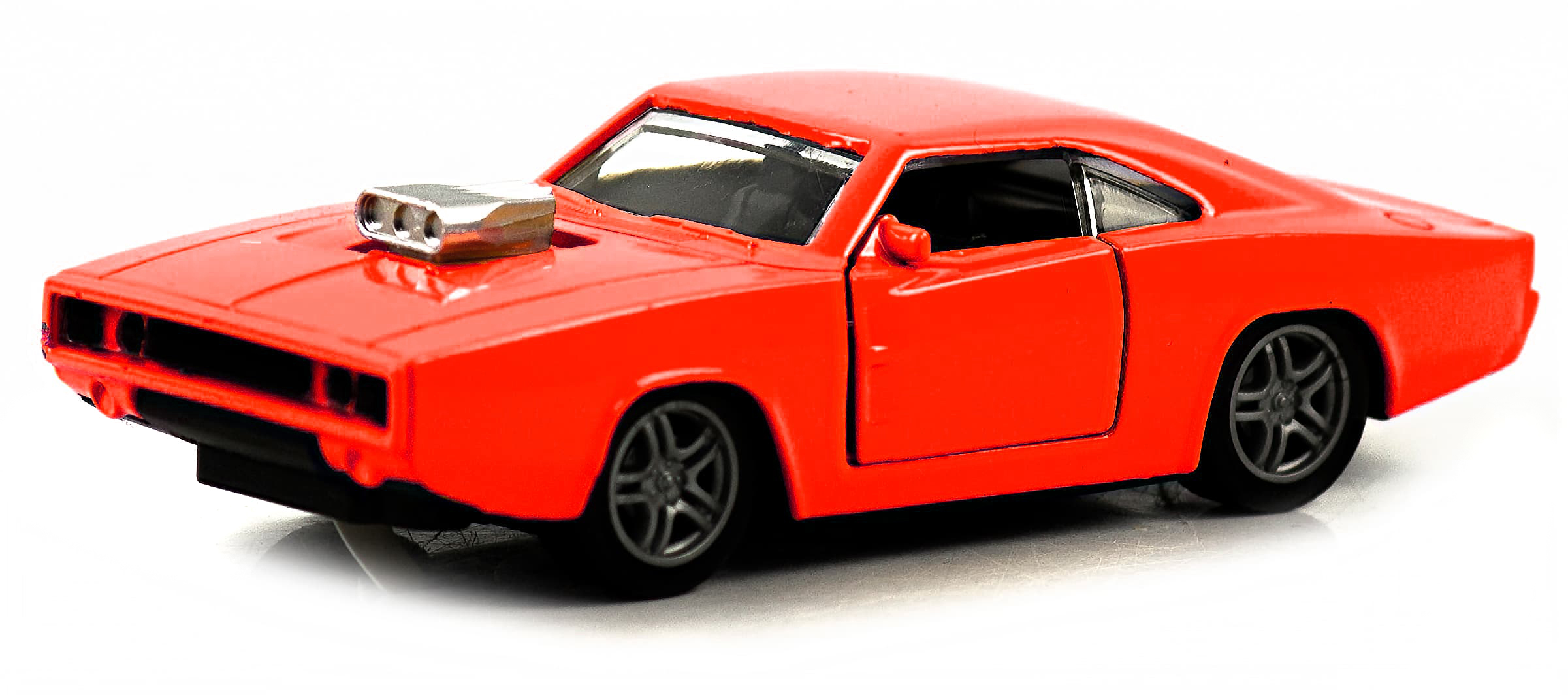 Металлическая машинка 1:32 «Dodge Charger 1970» MQ04-3A, 11,5 см., инерционная, свет и звук / Красный