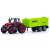 Машинка металлическая Farm Set «Трактор сельскохозяйственный с прицепом» SQ82002-1 / Микс