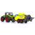 Машинка металлическая Farm Set «Трактор сельскохозяйственный с прицепом» SQ82002-1 / Микс