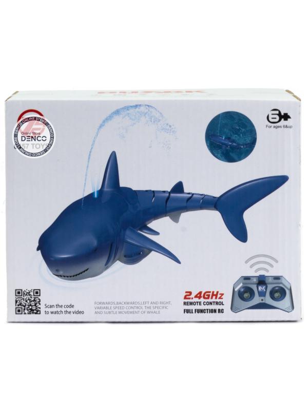 Радиоуправляемая акула 38 см, подвижные элементы / 606-23