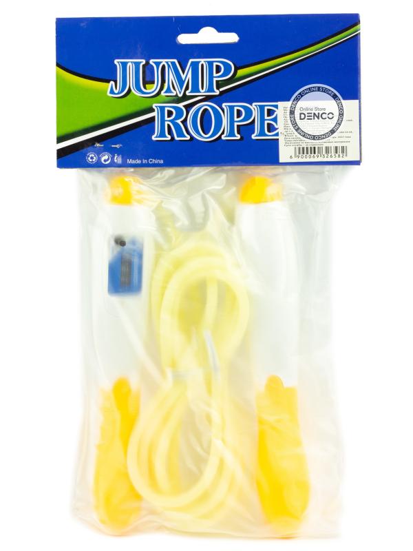 Скакалка-Прыгалка гимнастическая «Jump Rope» E32658, со счетчиком прыжков, 2,8 м. / Микс
