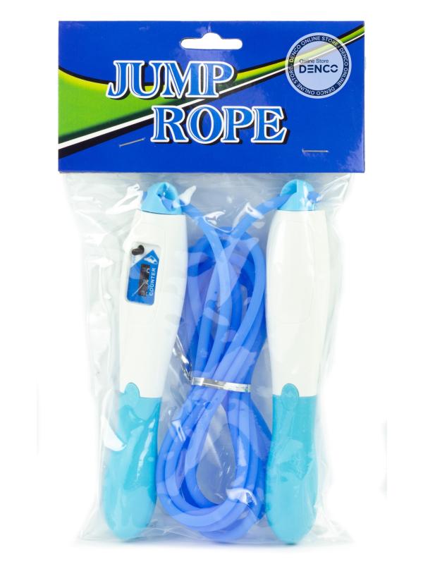 Скакалка-Прыгалка гимнастическая «Jump Rope» E32658, со счетчиком прыжков, 2,8 м. / Микс