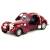 Машинка металлическая Ming Ying 66 1:32 «Классический Ретро автомобиль» MY66-A20 15,5 см., инерционная, свет, звук / Бордовый