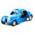 Машинка металлическая Ming Ying 66 1:28 «Классический Ретро автомобиль» MY66-A20 16,8 см., инерционная, свет, звук / Голубой