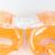 Круг надувной на шею для купания новорожденных и малышей «Подводный мир» 2043 / Оранжевый