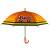 Зонтик детский «Яркие краски» со свистком, полуавтомат, 80 см., 47233 / Микс