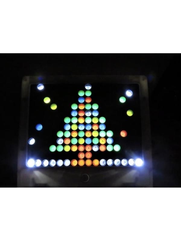 Светящаяся мозаика «Светлячки» 6 трафаретов, 208 меток YM2021-10A