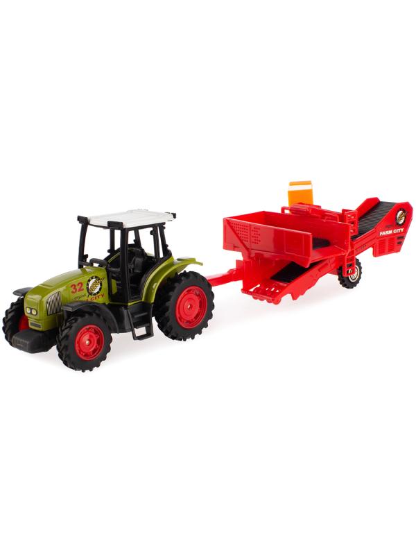 Детский игровой набор Farm Kit «Ферма с трактором» PT-420