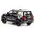 Металлическая машинка Che Zhi 1:24 «Nissan Patrol» 21 см. CZ136A инерционная, свет, звук / Черный