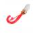 Зонтик детский «Гербера» матовый, со свистком, 50 см. Н45604 / Красный
