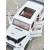 Металлическая машинка Che Zhi 1:24 «Mercedes-Benz G63» CZ118A, инерционная, свет, звук / Белый