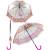 Зонтик детский «Ламы» купольный, прозрачный, 50 см. Н49792 / Розовый
