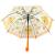 Зонтик детский «Совы» матовый, со свистком, 50 см. Н47230 / Оранжевый