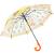 Зонтик-трость детский «Пчёлки», матовый, полуавтоматический, 50 см. 47236 / Оранжевый