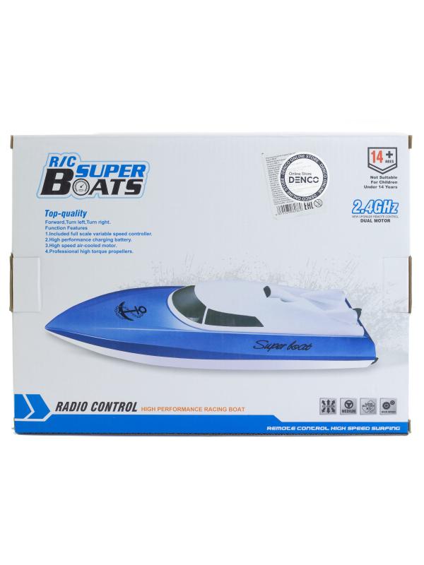 Радиоуправляемый водный катер «Super Boats» 23.5 см., 685-1 / Микс
