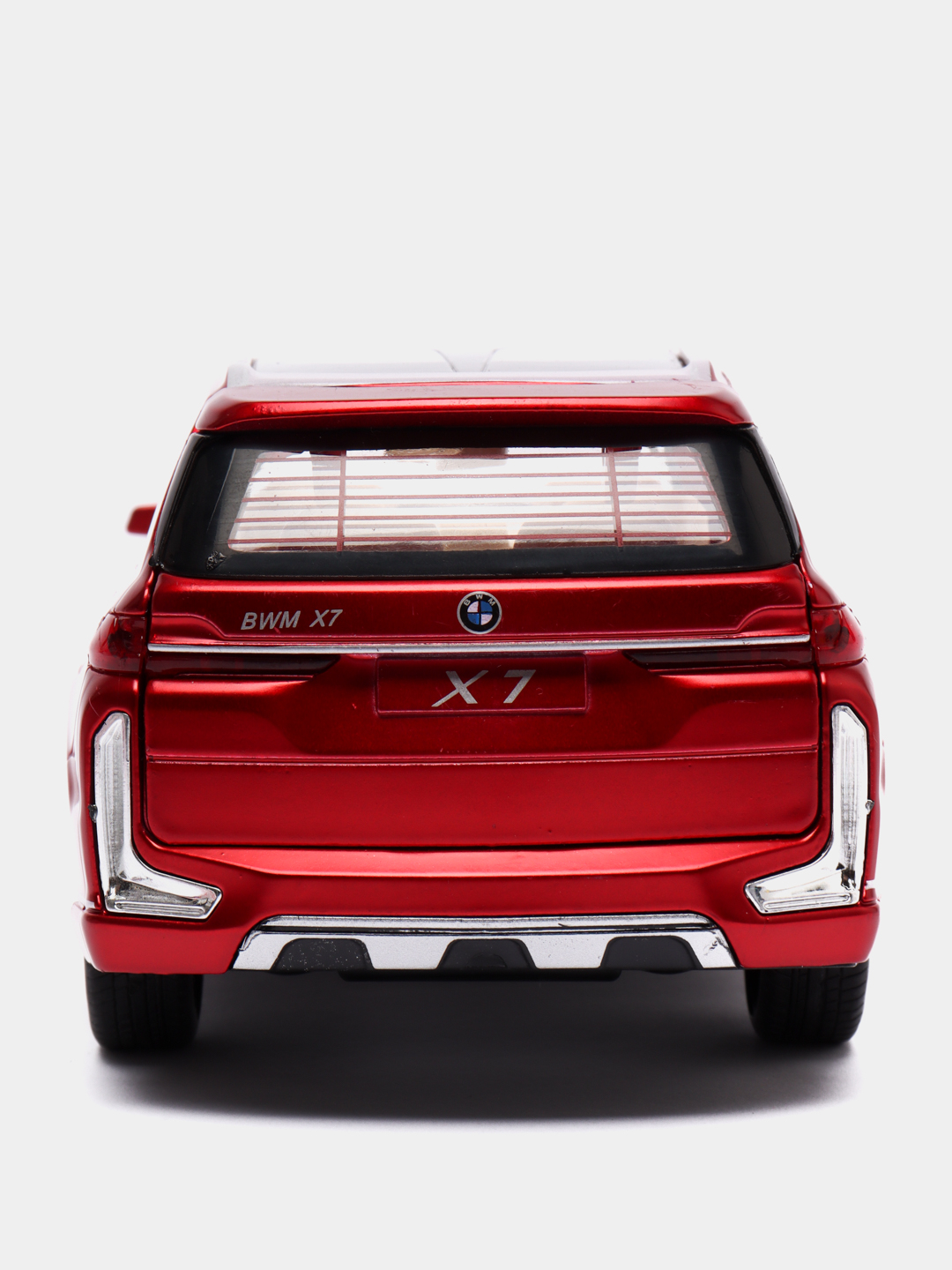 Металлическая машинка Che Zhi 1:24 «BMW X7» CZ115A, 20.5 см., свет и звук, инерционная / Микс