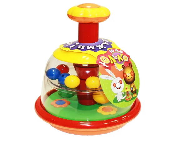 Развивающая игрушка Биплант Юла Юлька классические цвета