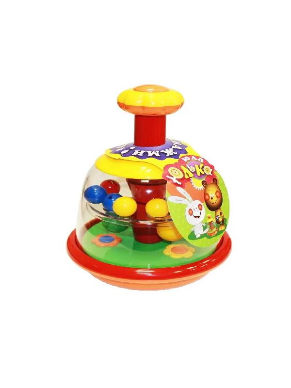 Развивающая игрушка Биплант Юла Юлька классические цвета