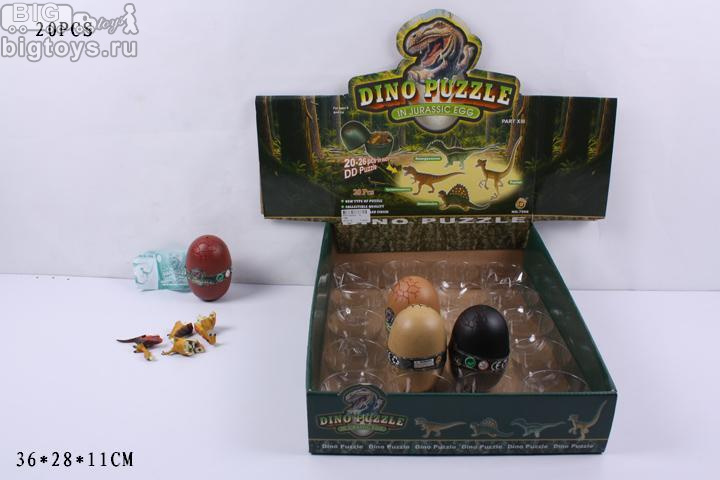 динозавр сборный в яйце
