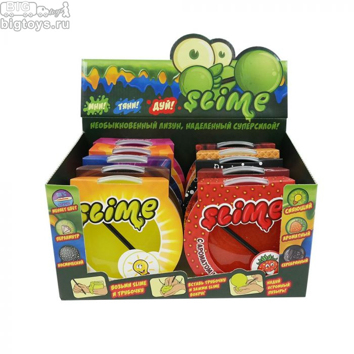 Игрушка TM 'Slime Mega' 300г. 10 видов в асс.