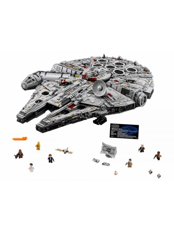 lepin star wars millennium falcon