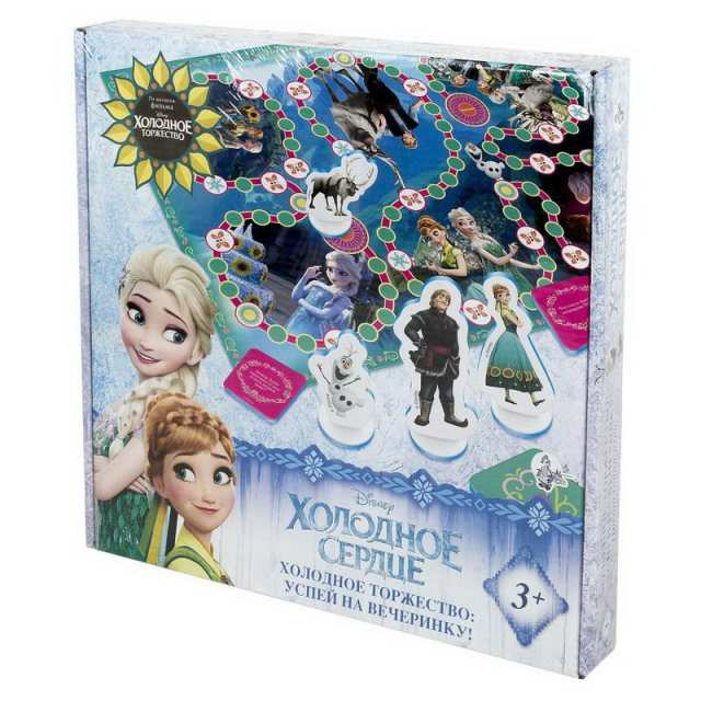 Настольная игра Десятое королевство Ходилка Холодное сердце Дисней (мягк.)