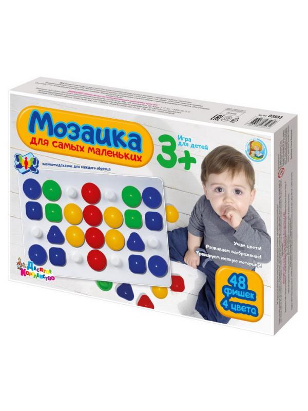 Мозаика для самых маленьких d40/4 цв/48 эл