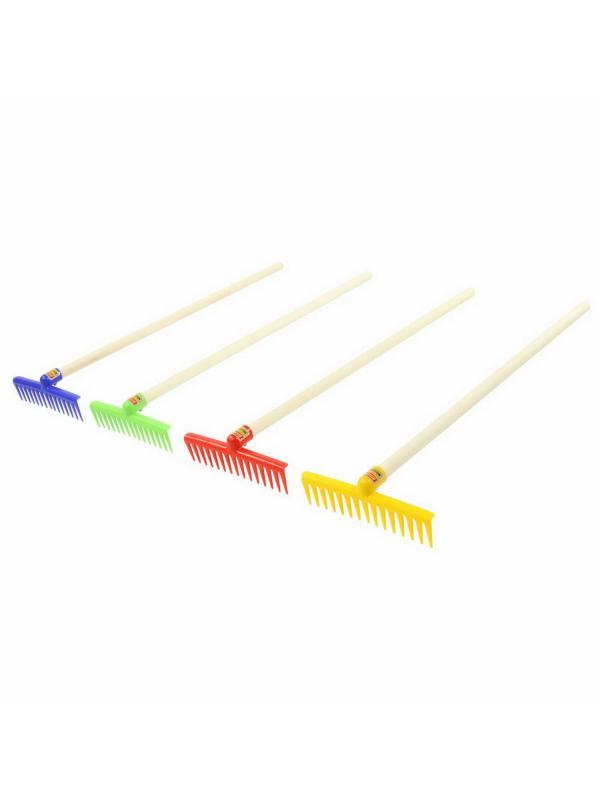 Грабли №17 (деревянный черенок, длина - 67 см)