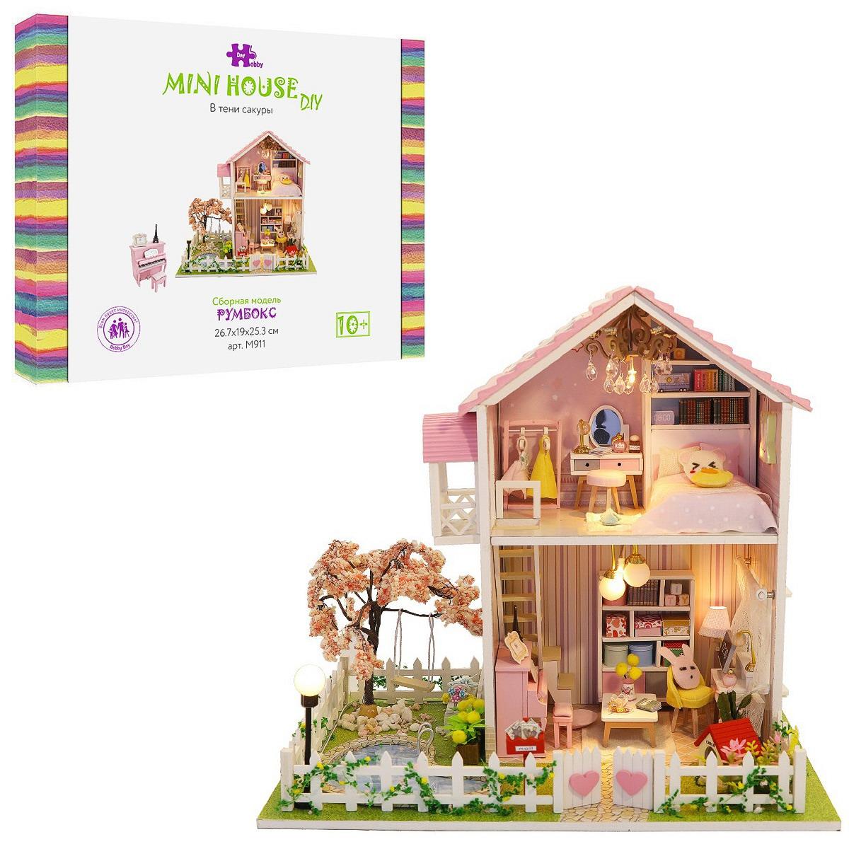 Сборная модель Hobby Day Румбокс Mini house В тени сакуры