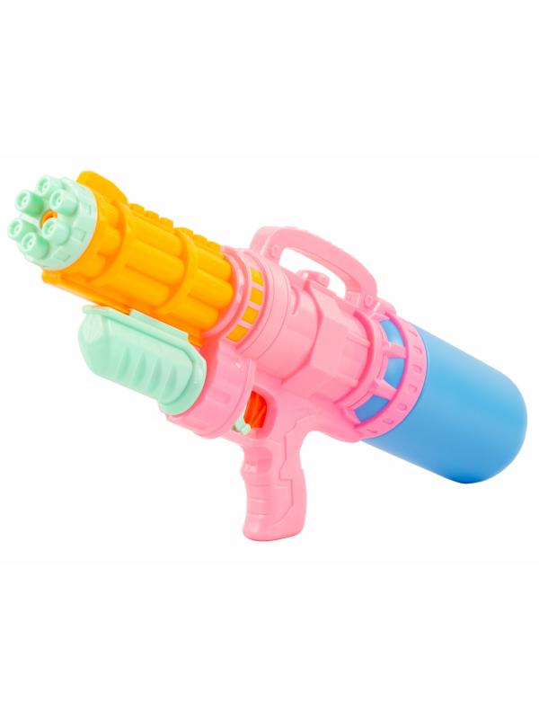 Водный бластер «Shot Wave Air Pressure» 42 см., K103 / Оранжево-розовый