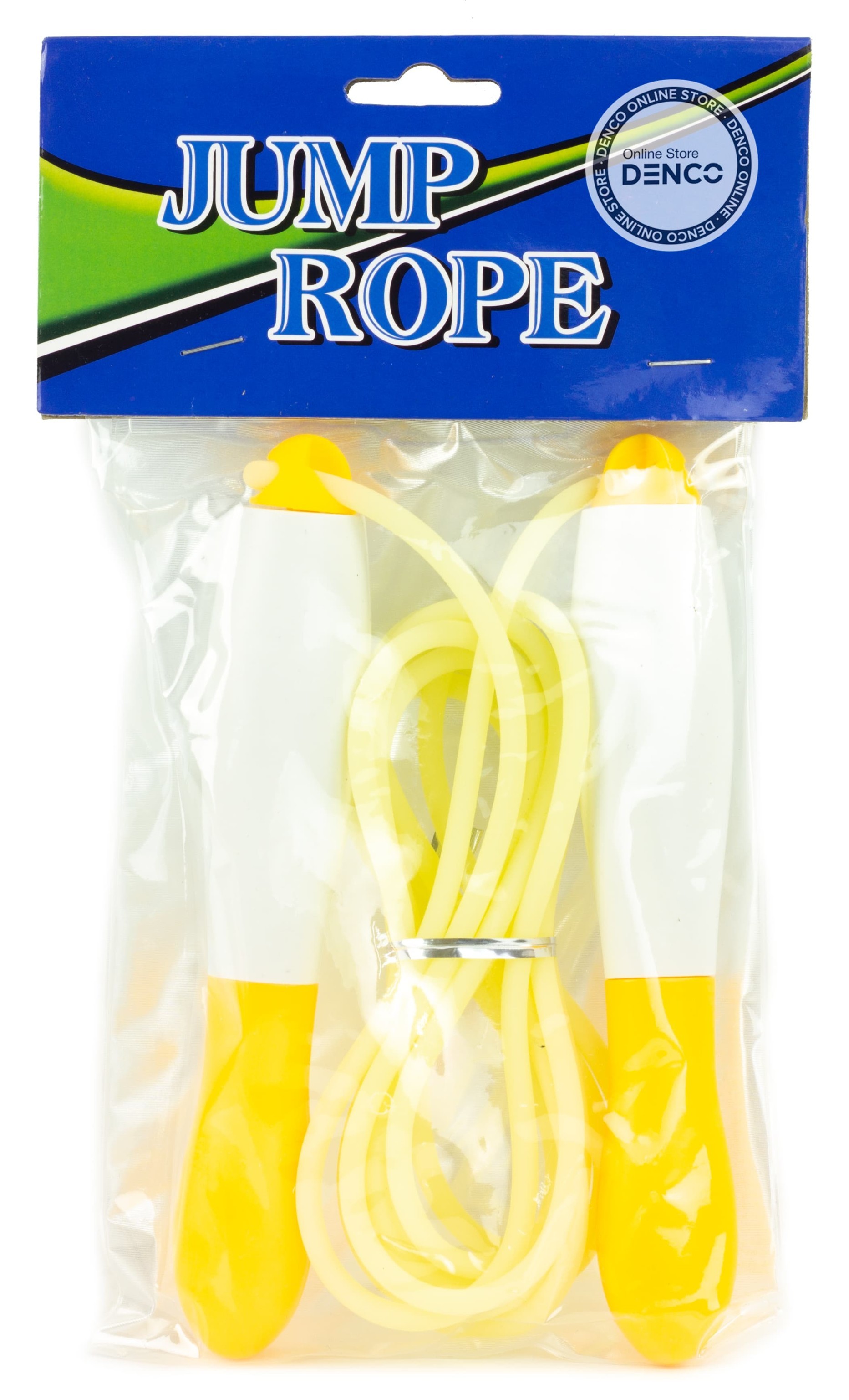 Скакалка-Прыгалка гимнастическая «Jump Rope» E32658, со счетчиком прыжков, 2,8 м. / Желтый